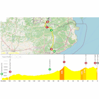 Tour de France 2026, stage 3: interactive map