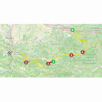 Tour de France 2026, stage 4: route