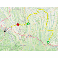 Tour de France 2026, stage 5: route