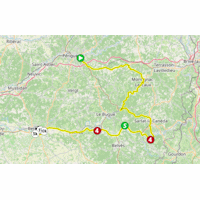 Tour de France 2026, stage 8: route