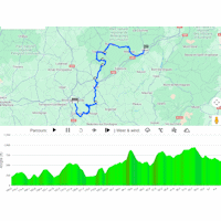 Tour de France 2026, stage 9: interactive map