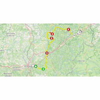 Tour de France 2026, stage 9: route