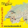 Tour de Romandië 2014 The route