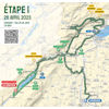 Tour de Romandie 2023, stage 1: route - source:tourderomandie.ch