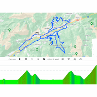 Tour de Romandie 2023, stage 4: interactive map