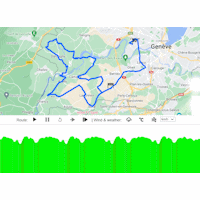 Tour de Romandie 2024, stage 5: interactive map