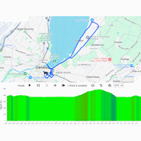 Tour de Romandie 2025, stage 5: interactive map