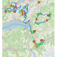 Tour de Romandie 2026 Route