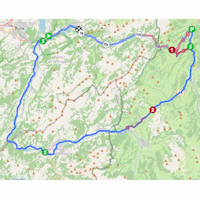 Tour de Romandie 2026, stage 4: route
