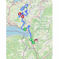 Tour de Romandie 2026, stage 5: route
