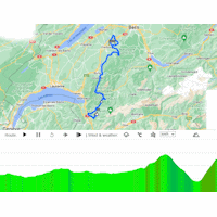 Tour de Suisse 2023, stage 3: interactive map
