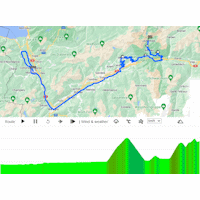 Tour de Suisse 2023, stage 4: interactive map