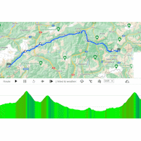 Tour de Suisse 2023, stage 5: interactive map