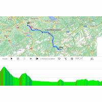 Tour de Suisse 2023, stage 6: interactive map