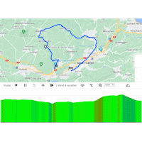 Tour de Suisse 2023, stage 8: interactive map