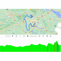 Tour de Suisse 2024, stage 3: interactive map