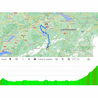 Tour de Suisse 2024, stage 4: interactive map