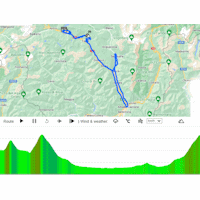 Tour de Suisse 2024, stage 5: interactive map