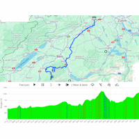 Tour de Suisse 2025, stage 2: interactive map