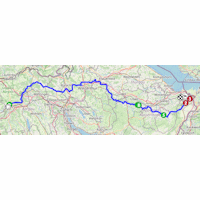 Tour de Suisse 2025, stage 3: route