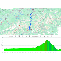 Tour de Suisse 2025, stage 4: interactive map