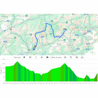 Tour de Suisse 2025, stage 5: interactive map
