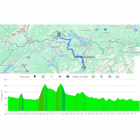 Tour de Suisse 2025, stage 6: interactive map