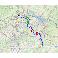 Tour de Suisse 2025, stage 6: route