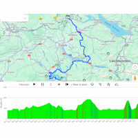 Tour de Suisse 2025, stage 7: interactive map