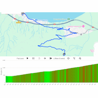 Tour de Suisse 2025, stage 8: interactive map