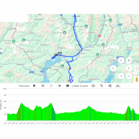 Tour de Suisse 2026, stage 2: interactive weather map