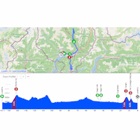 Tour de Suisse 2026, stage 2: interactive map