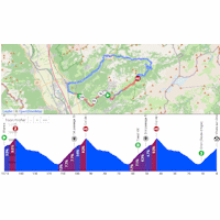 Tour de Suisse 2026, stage 5: interactive map