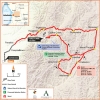 Tour Down Under 2015: Map stage 3 - Norwood - Paracombe - source: www.tourdownunder.com.au