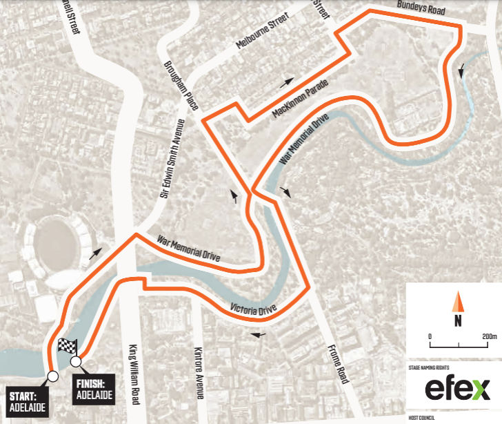 tour down under 2023 schedule