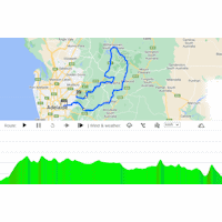 Tour Down Under 2023: interactive map stage 3
