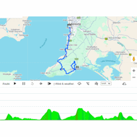 Tour Down Under 2025, stage 4: interactive map