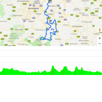 Tour of Britain 2018: Route and profile 4th stage - source: www.tourofbritain.co.uk