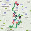 Tour of Britain 2018 Route 4th stage with details - source: www.tourofbritain.co.uk