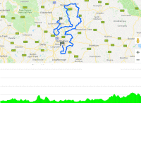 Tour of Britain 2018: Route and profile 7th stage - source: www.tourofbritain.co.uk