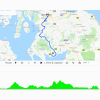 Tour of Britain 2019: interactive map 1st stage - source: www.tourofbritain.co.uk
