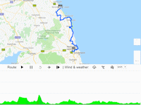 Tour of Britain 2019: interactive map 3rd stage - source: www.tourofbritain.co.uk