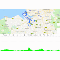 Tour of Britain 2019: interactive map 5th stage - source: www.tourofbritain.co.uk