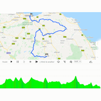 Tour of Britain 2021: interactive map stage 7 - source: www.tourofbritain.co.uk