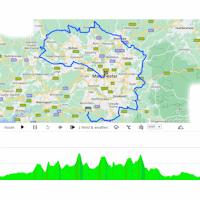 Tour of Britain 2023, stage 1: interactive map