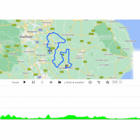 Tour of Britain 2023, stage 4: interactive map