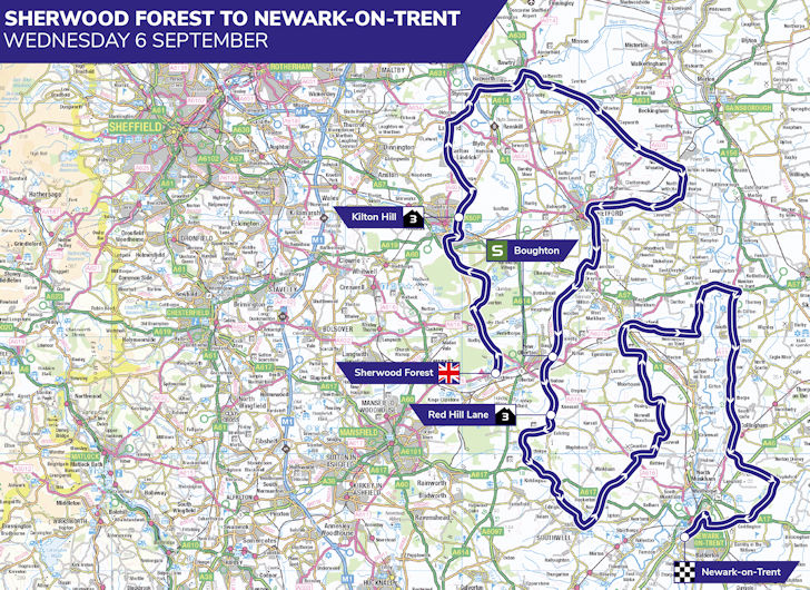 tour of britain route stage 4