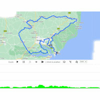 Tour of Britain 2023, stage 5: interactive map
