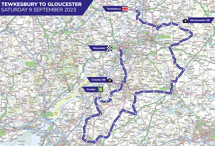 tour of britain 2023 route announcement