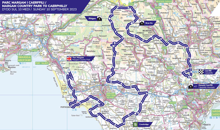 tour of britain 2023 route announcement